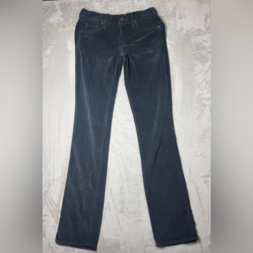 Citizens Of Humanity Dark Charcoal Straight Leg Pants